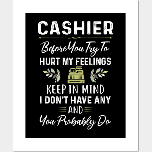 Cashier Posters and Art